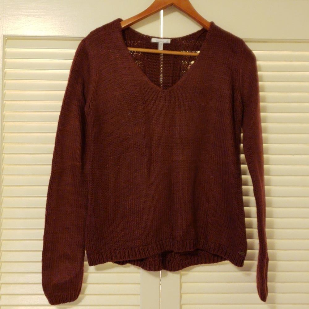 O'Neil Sweater, M dark red